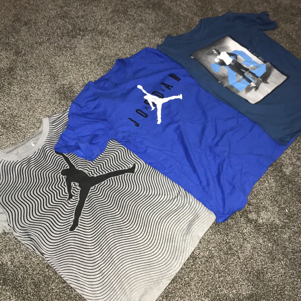 Boys jordan t-shirt lot